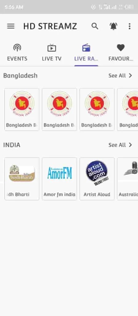 HOME PAGE 8 HD STREAMZ LIVE RADIO CHANNEL